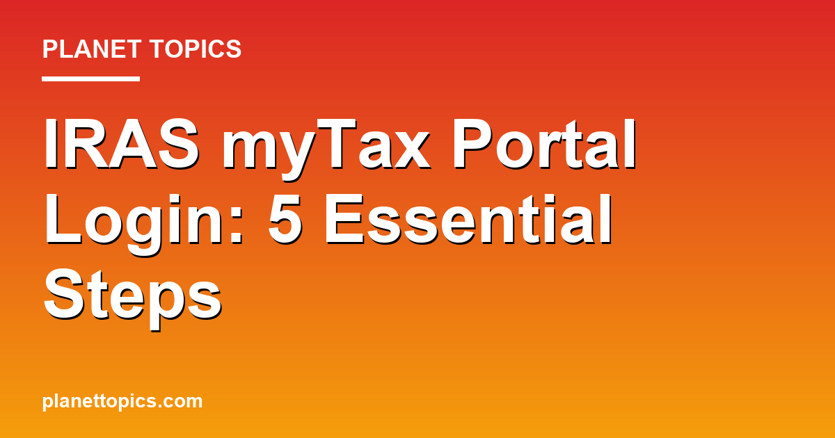 iras mytax portal login key information summary